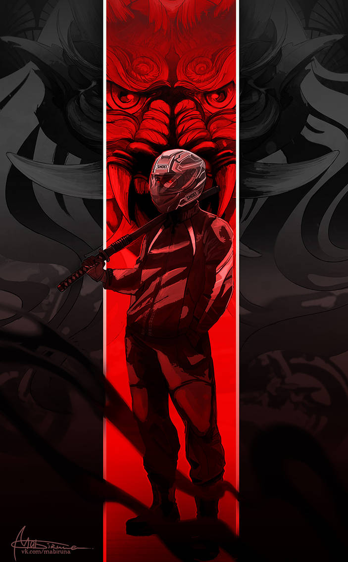 Oni Rider Steed Oni rider by Mabiruna on DeviantArt