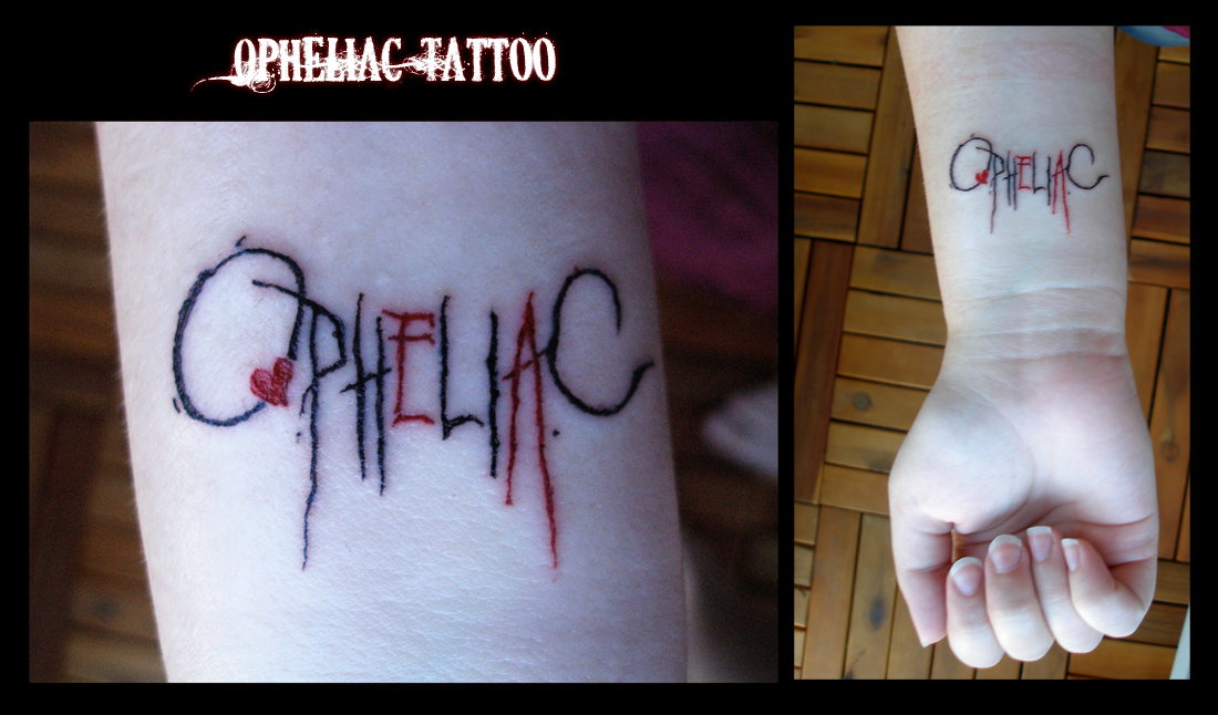 Opheliac Tattoo