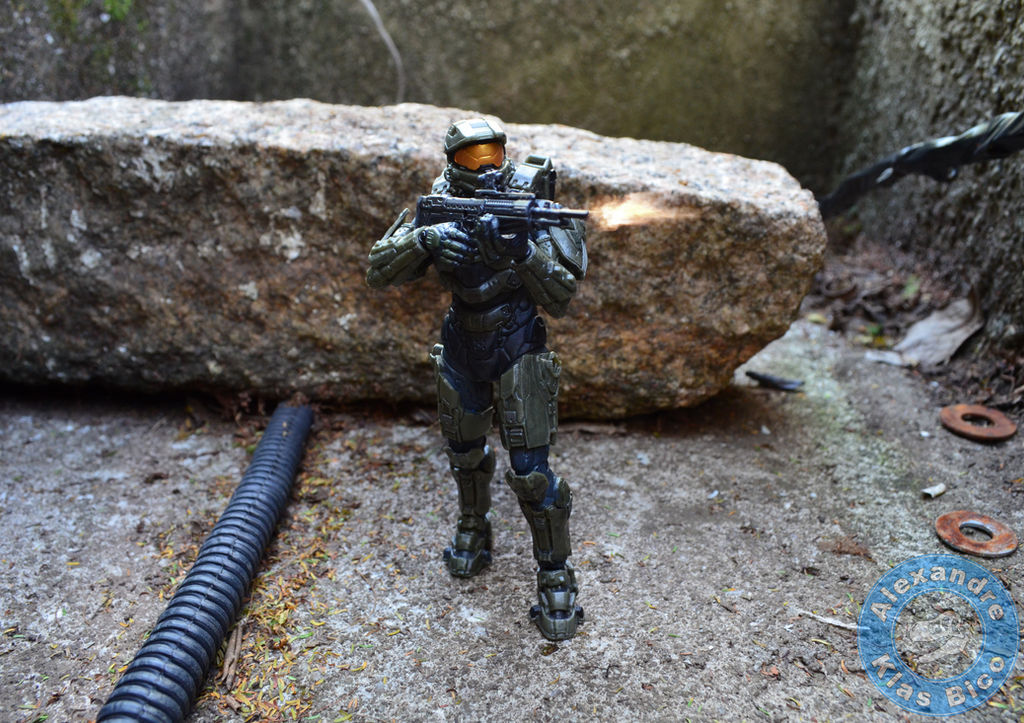 Master Chief with DMR