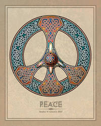 Knotwork Peace Sign