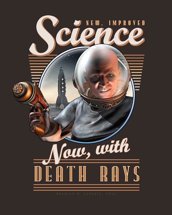 New, Improved Science: Now, With Death Rays! by BWS on DeviantArt
