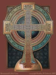 Illuminated Celtic Cross by BWS