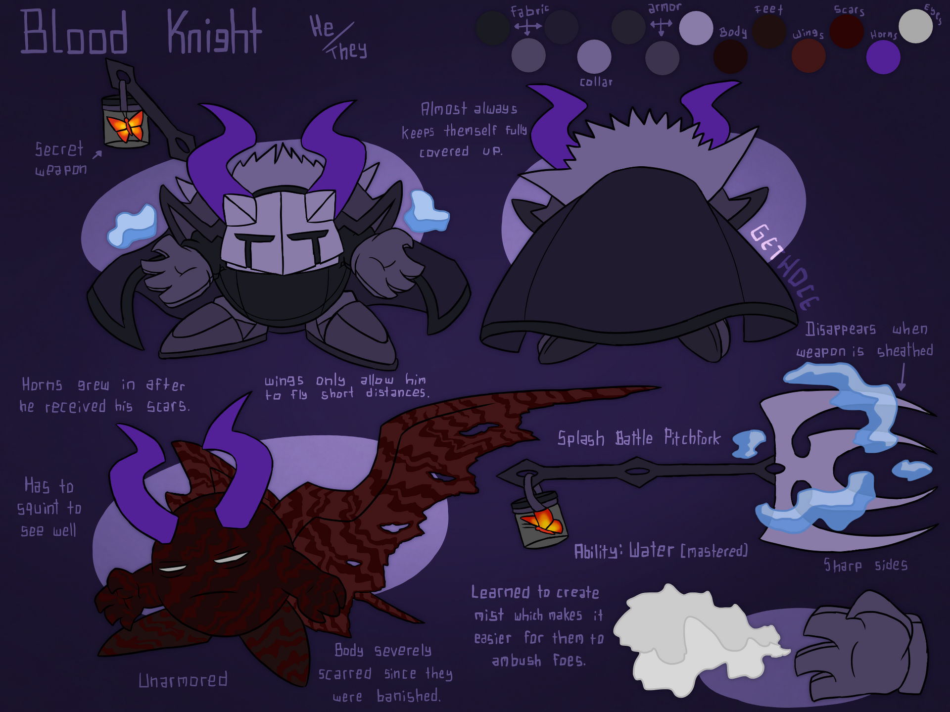 Blood Rune Knight Blood Knight Ref by Gethoce on DeviantArt