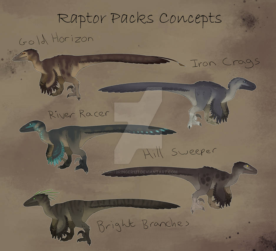 Plunderers Lore: Raptor Concepts by LightBringer127 on DeviantArt