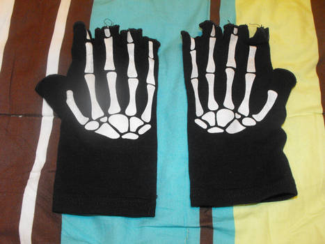 Skelleton Gloves