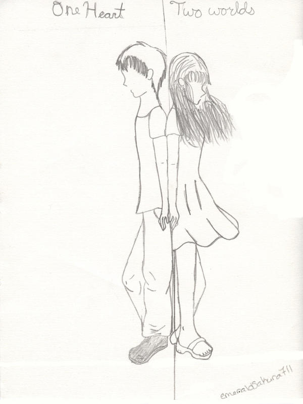 One heart Two worlds