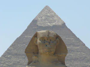 The Sphinx and the Pyramid