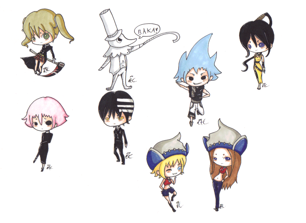 Soul Eater Keychains