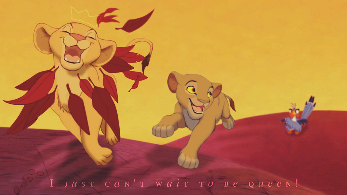 Nala and Sarabi ~ I just can't wait to be queen! by Yaseii