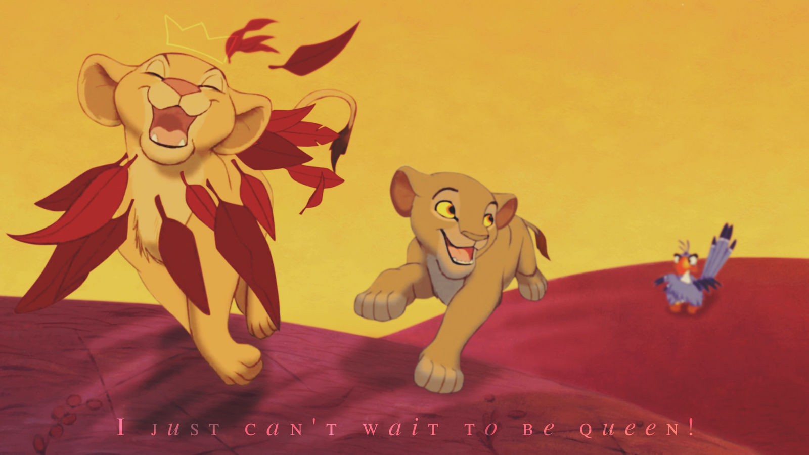 Nala and Sarabi ~ I just can't wait to be queen! by Yaseii