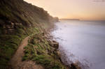 Path to a foggy coast. by MarioGuti Path to a foggy coast. by MarioGuti