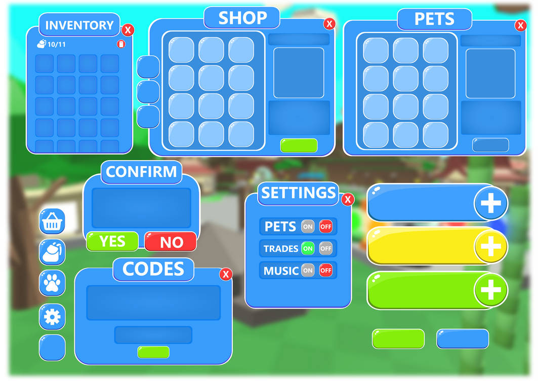 Sim UI by powerbuby on DeviantArt