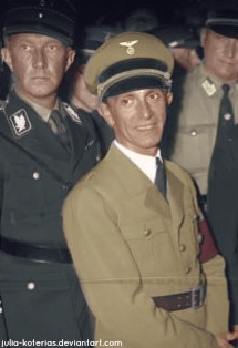 Joseph Paul Goebbels. (in colour) 28