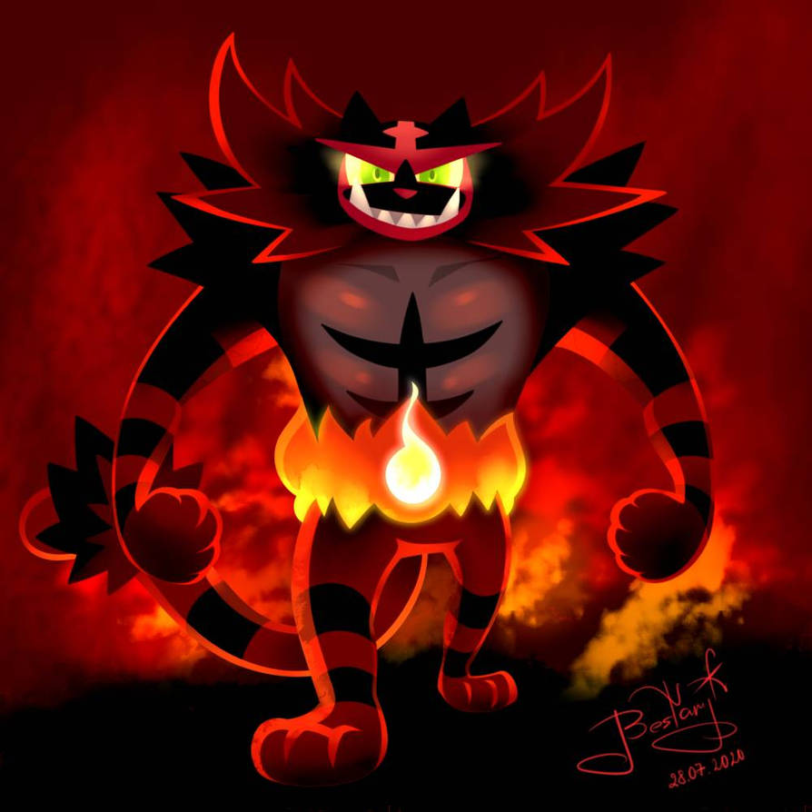 Incineroar by Bestary on DeviantArt
