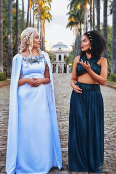 Daenerys Targaryen and Missandei Cosplay