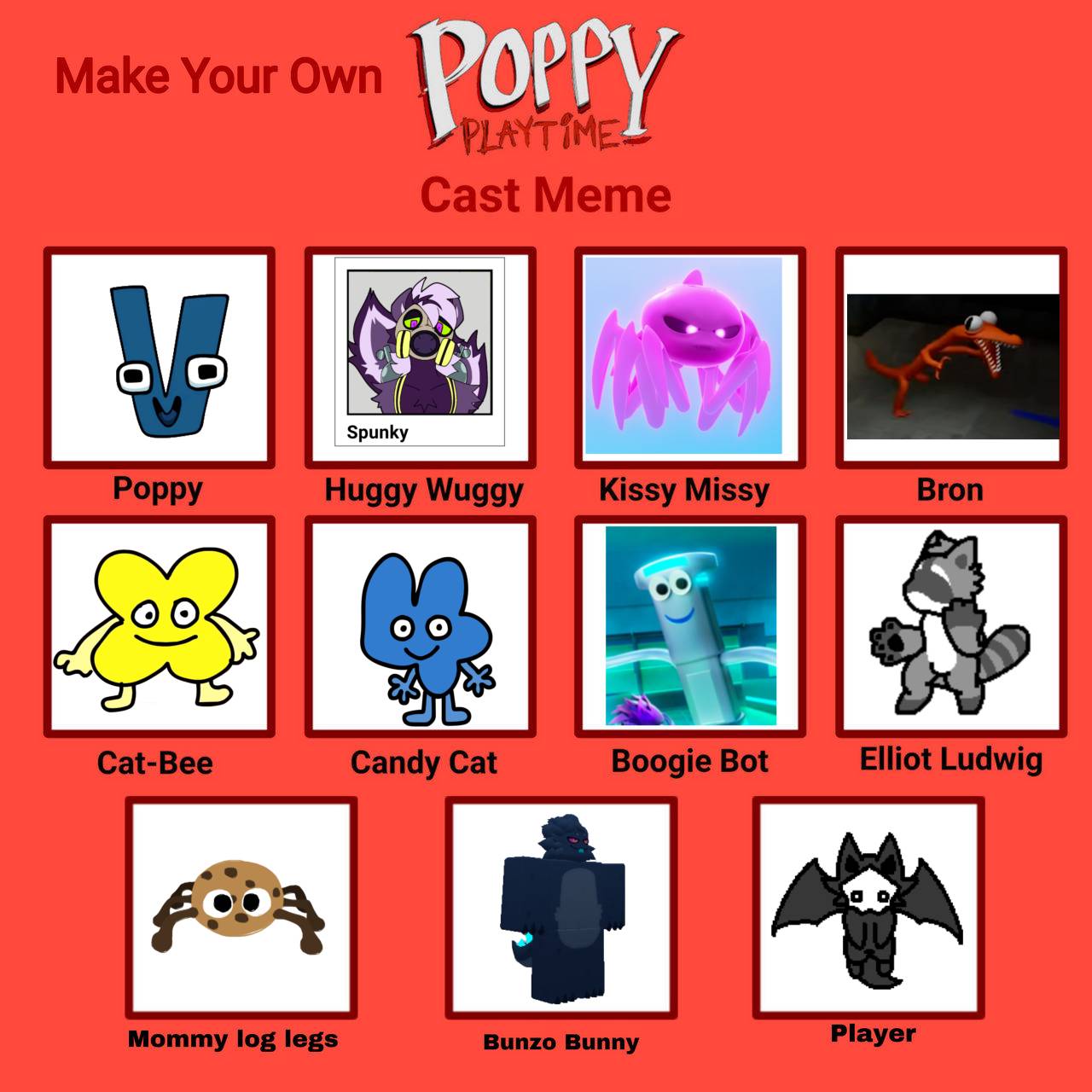 Poppy Playtime Toy Tier List by Mustache-Twirler on DeviantArt