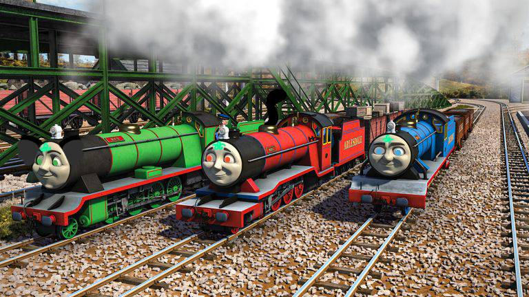 Rex Trainz Rws Mike Rex and Bert (My Au) by Mochitheslimepup13 on DeviantArt