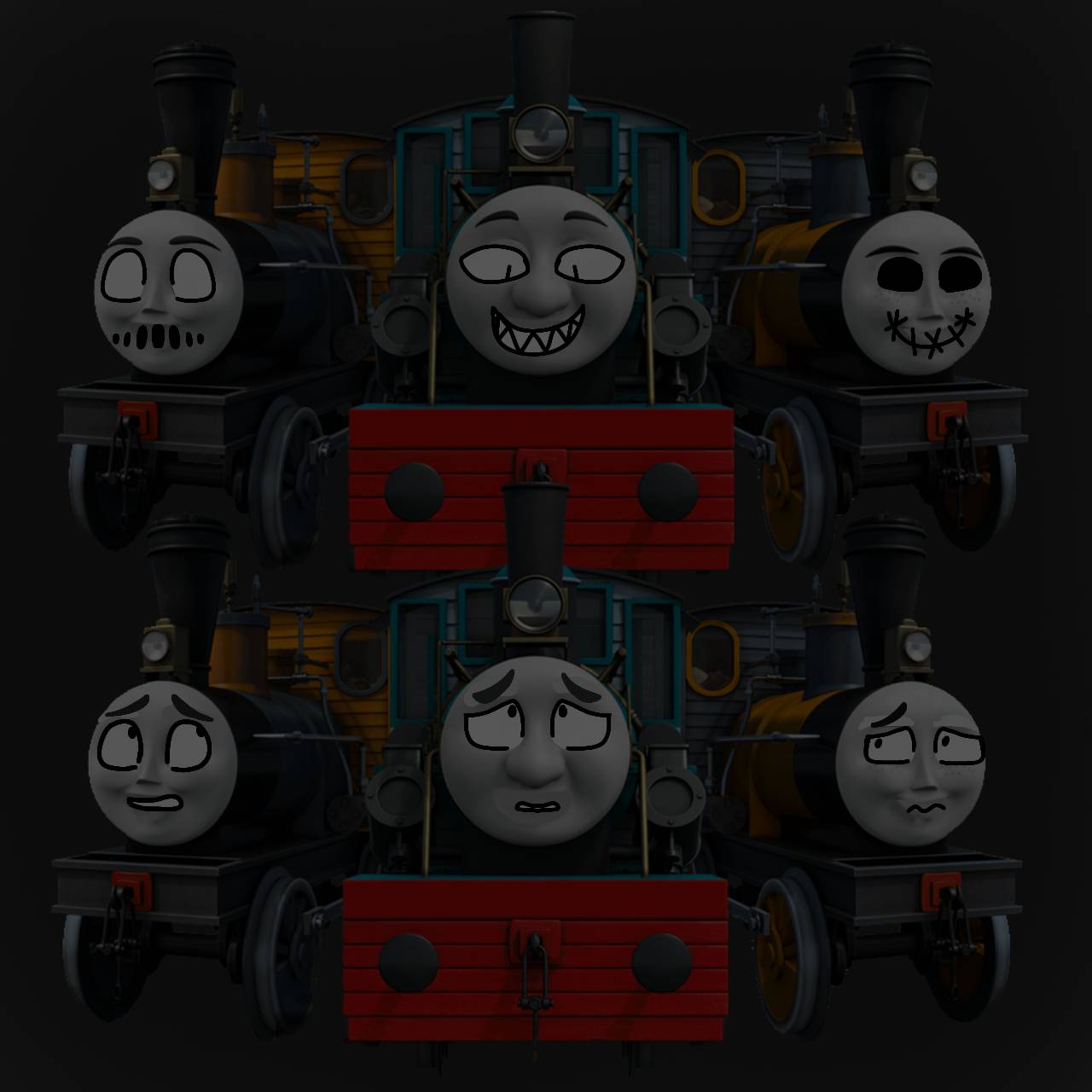 The Logging Locos Rws The Logging Locos (Clones) by Mochitheslimepup13 on DeviantArt