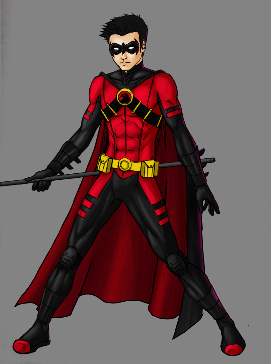 Red Robin Deviantart Design Red Robin Redesign by bredenius on DeviantArt