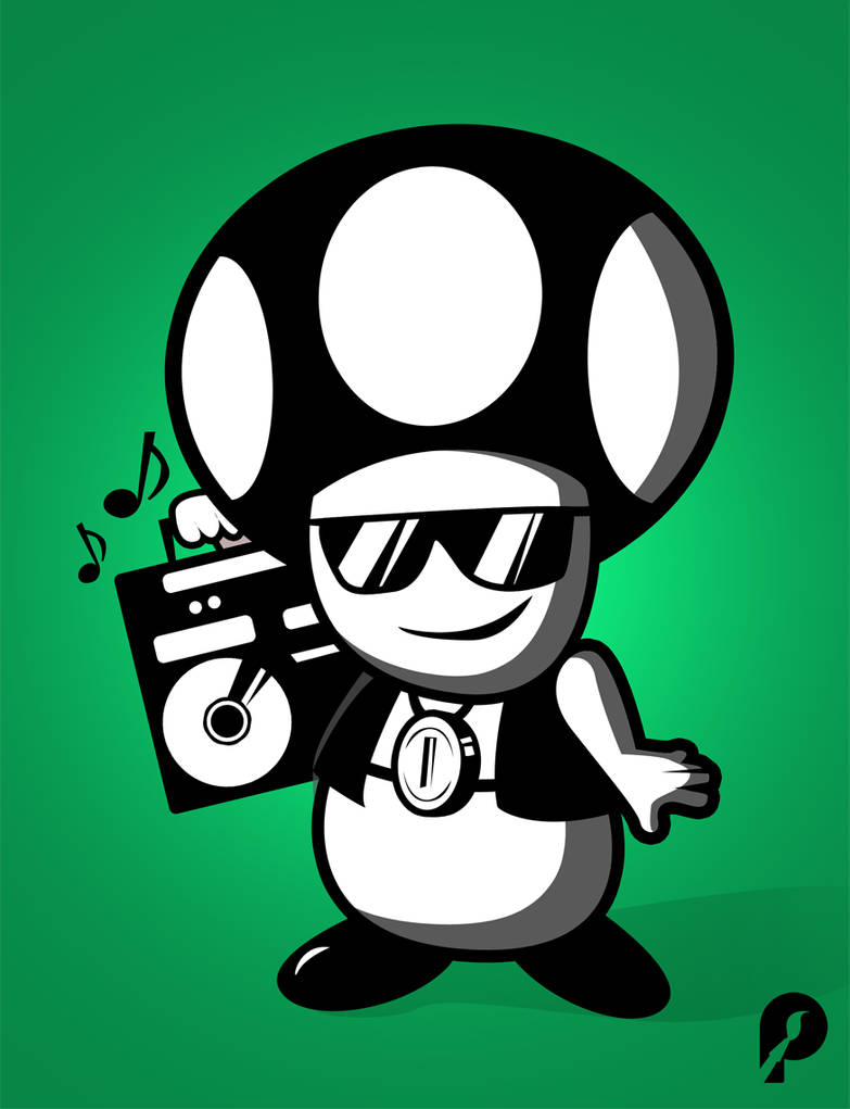 Hip Hop Toad by preetard on DeviantArt