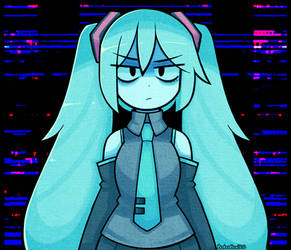 Glitchy Miku