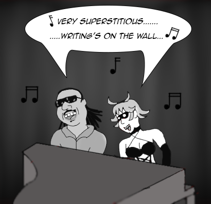 Miss Nightdare Meets Stevie Wonder