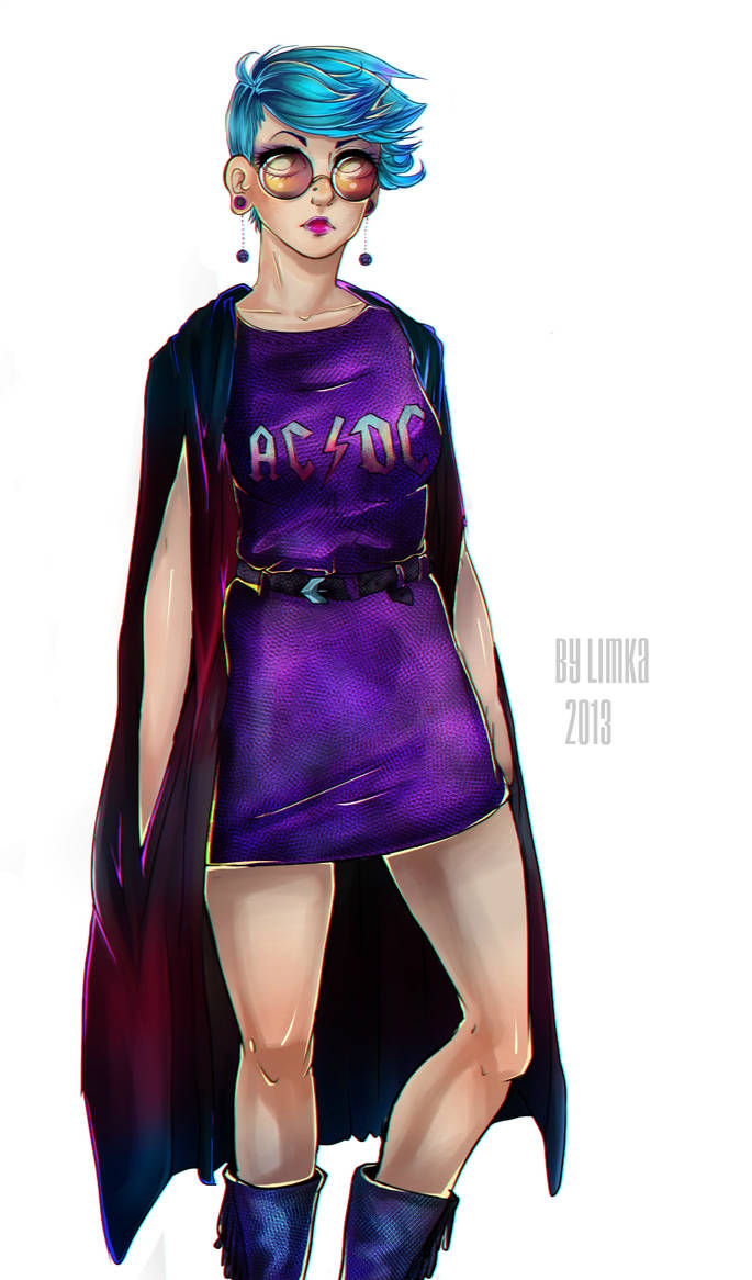 Deviantart Rocker Girl rocker by byLim on DeviantArt