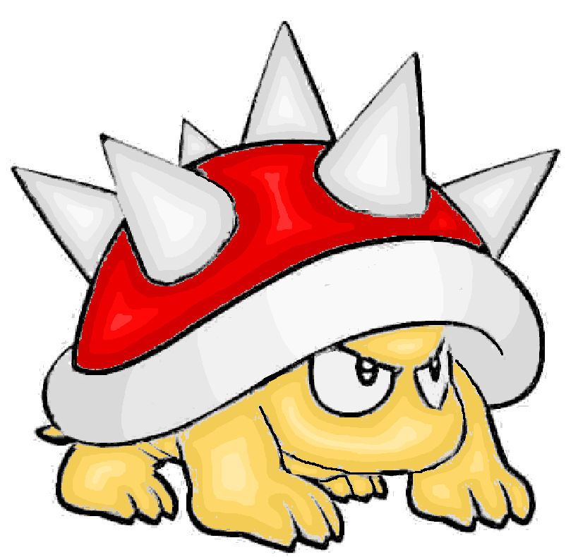Draw Spiny Spiny in 3D by KarlaB14 on DeviantArt