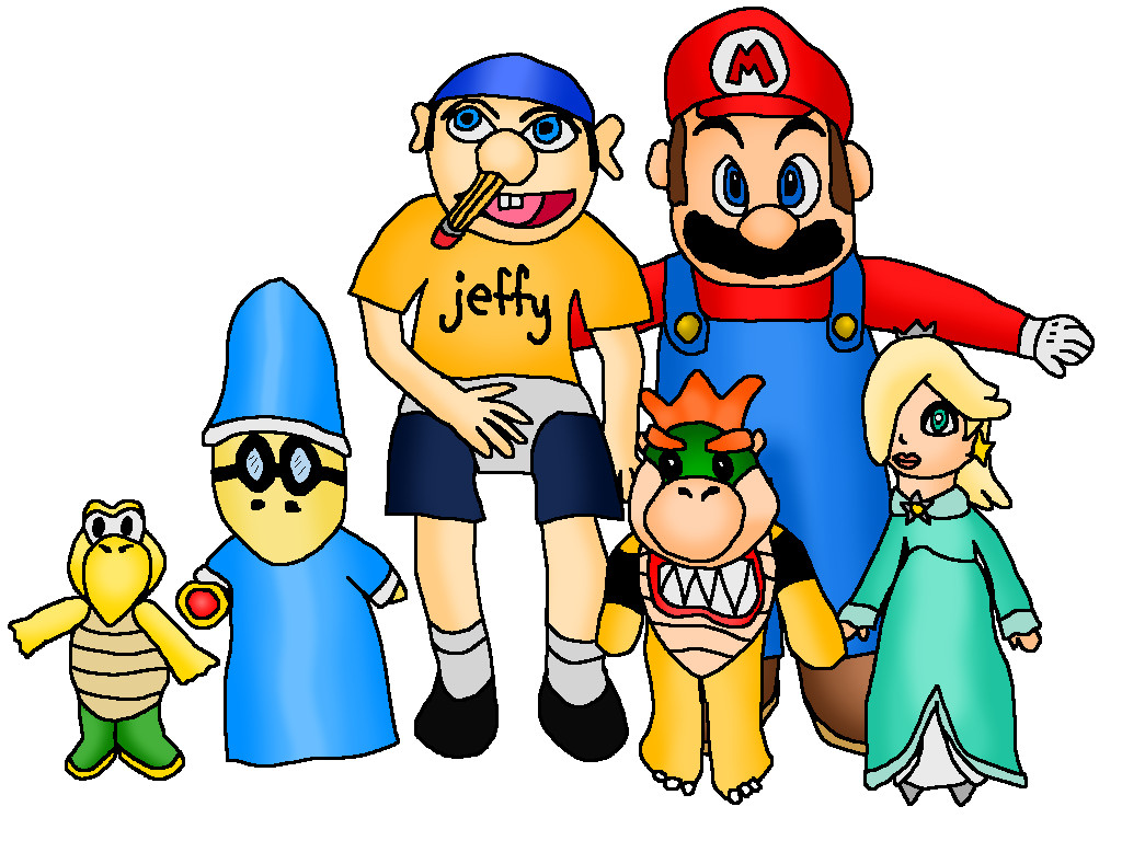Jeffy Drawing Pictures