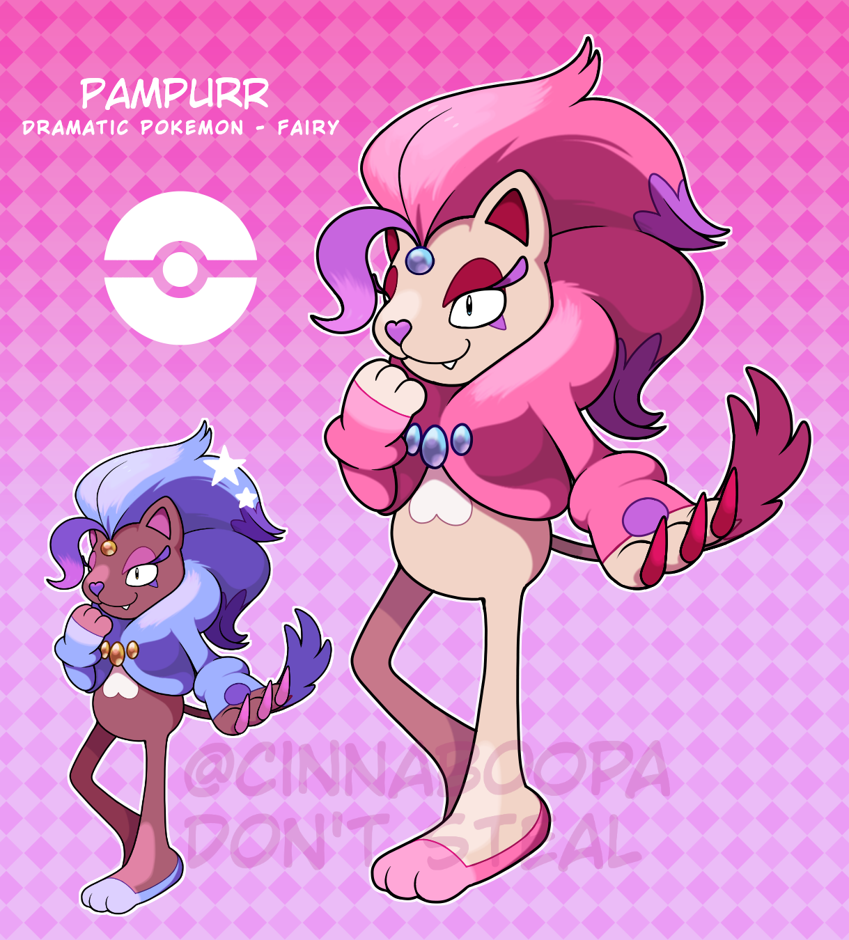 Pampurr Dramatic Pokemon by Cinnaboopa on DeviantArt