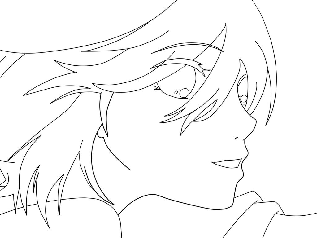 Linear Character Character Lineart by xXKyokoKittycatXx on DeviantArt
