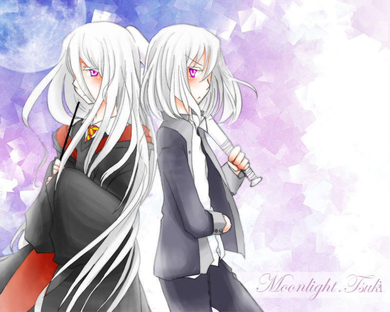 Moonlighr and tsuki