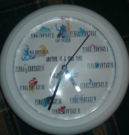 Final Fantasy Clock