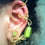 Twining vines ear wrap