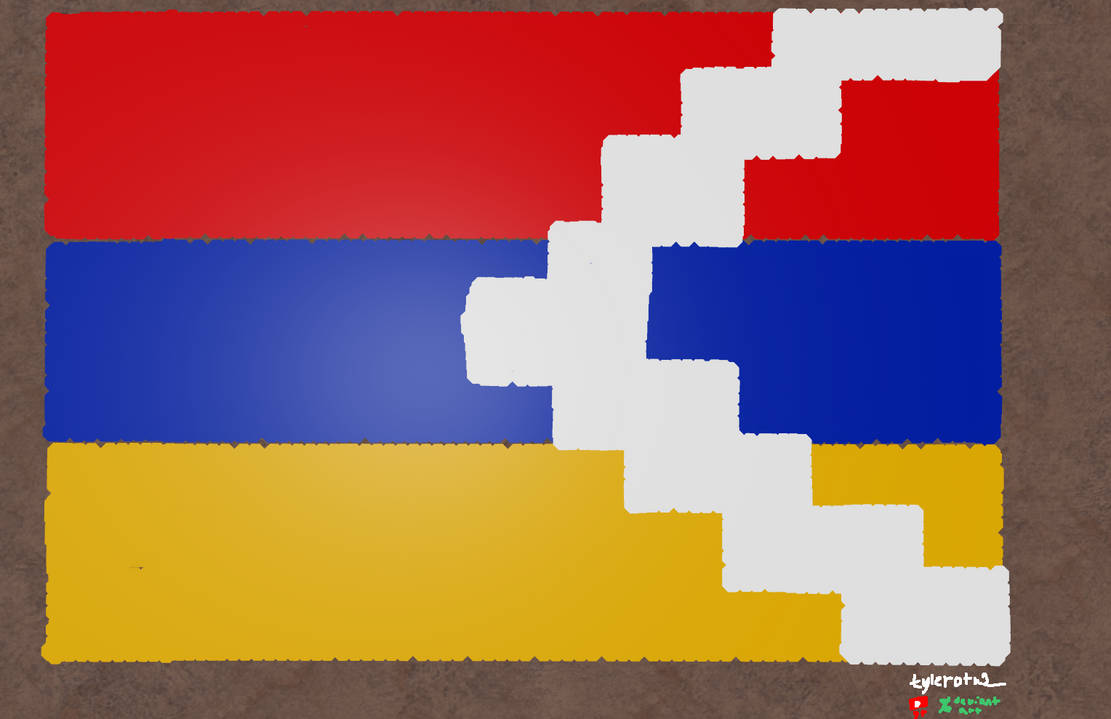 artsakh flag on roblox by tylerota2 on DeviantArt