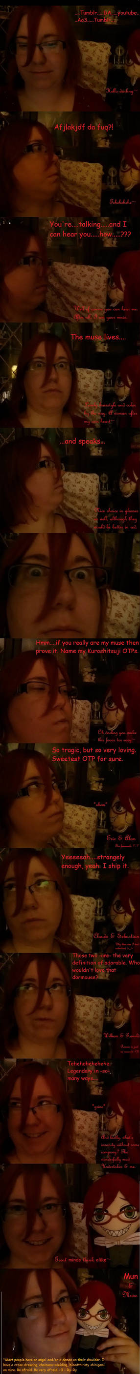 Me and Grell selfie comic