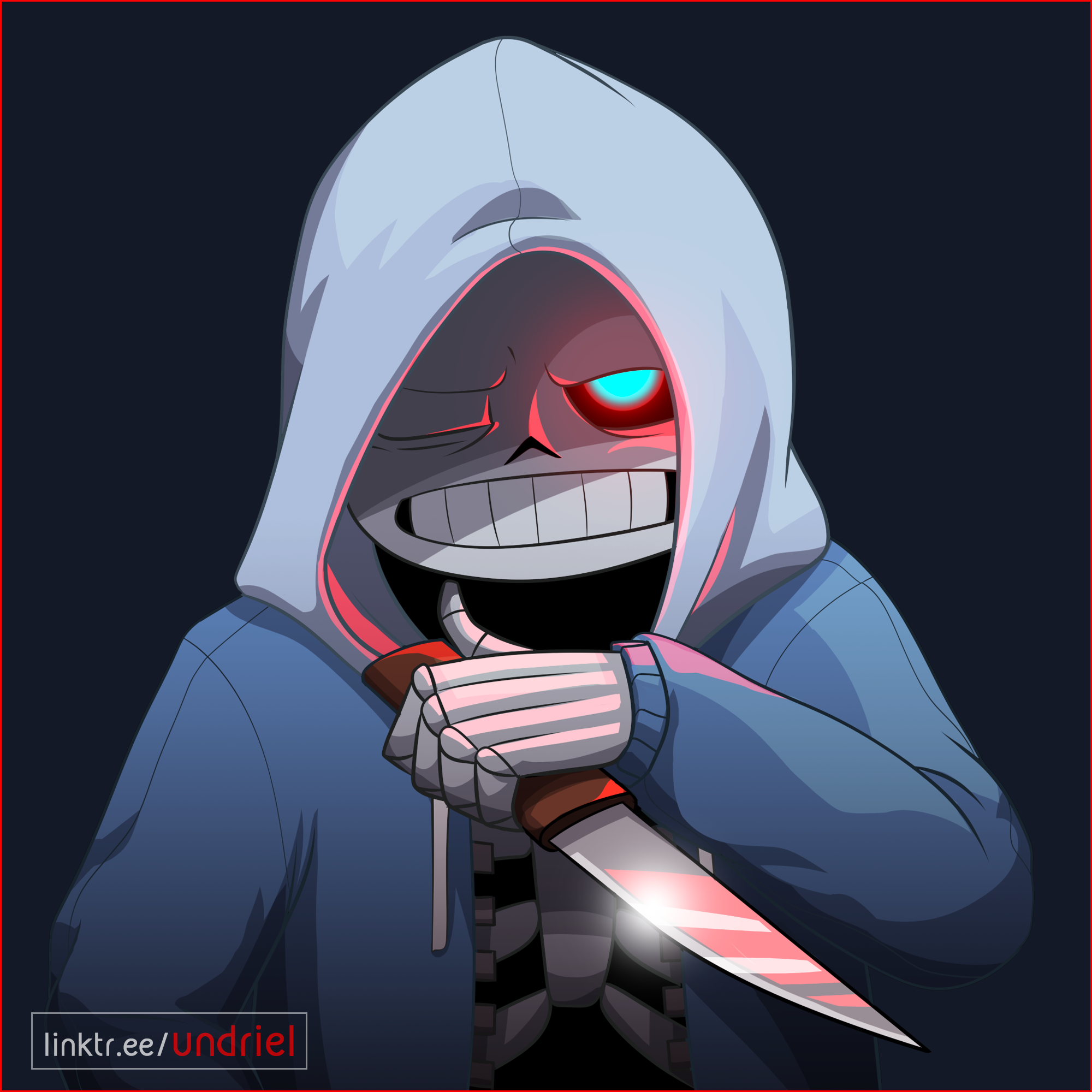 Commission - Horror Sans by Undriel on DeviantArt