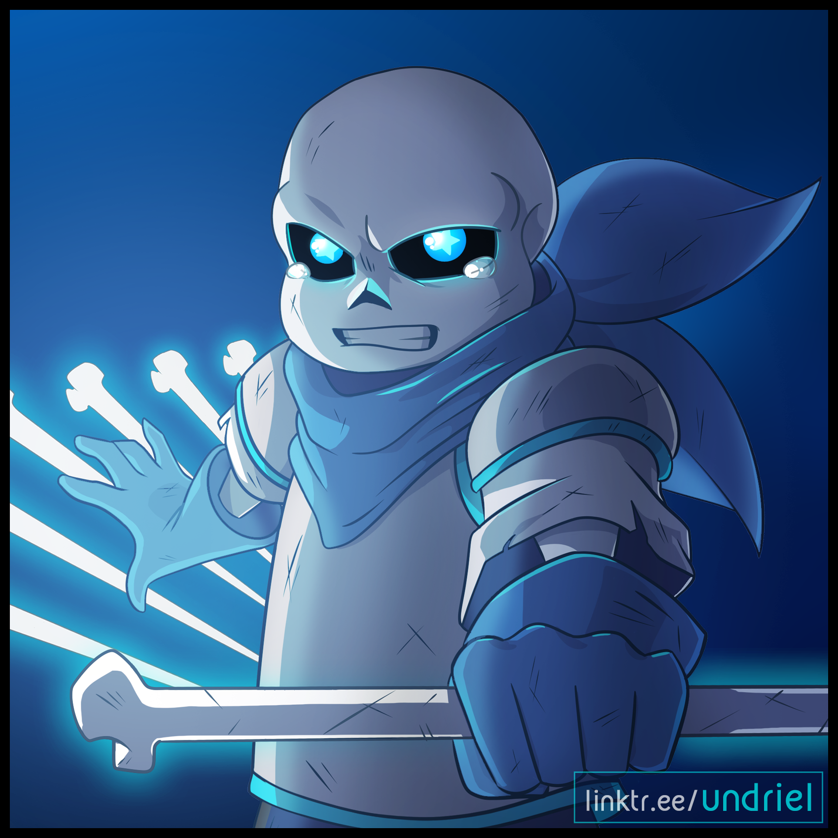 Commission - Horror Sans by Undriel on DeviantArt