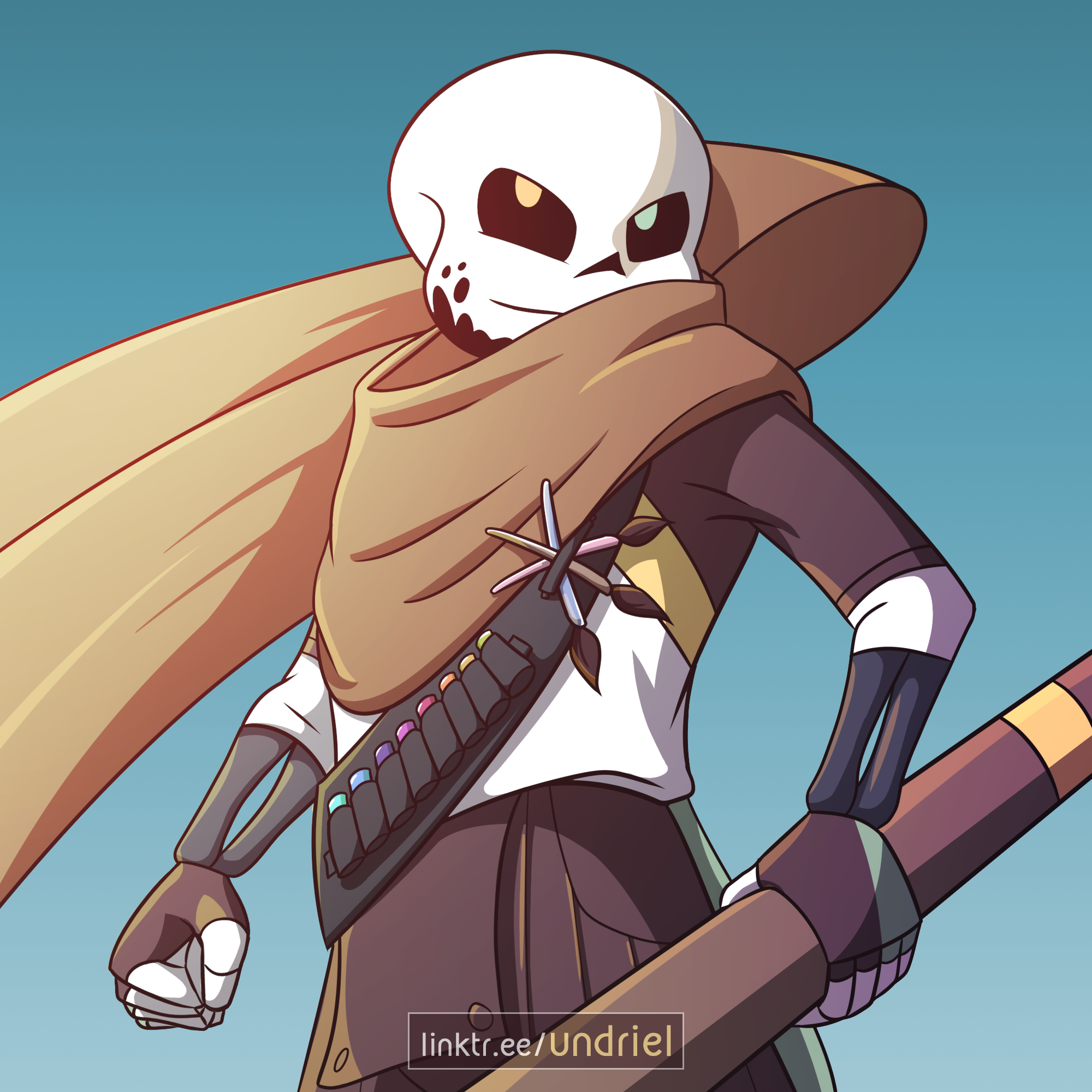 DustTale Sans by Undriel on DeviantArt