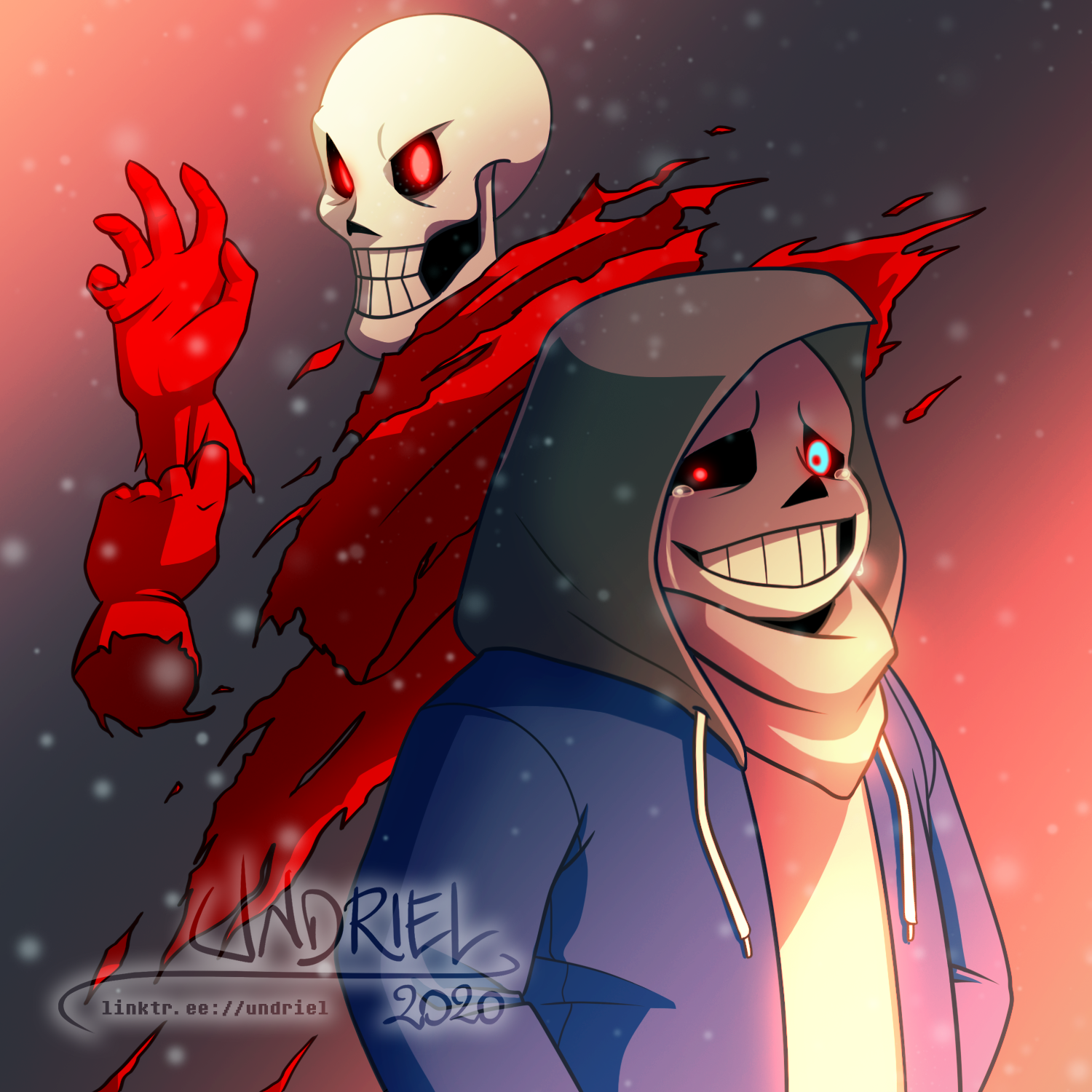 Stream Undertale AU: Dusttale Sans VS Horror Sans Megalovania Remix (The  Murder) by FrostFM