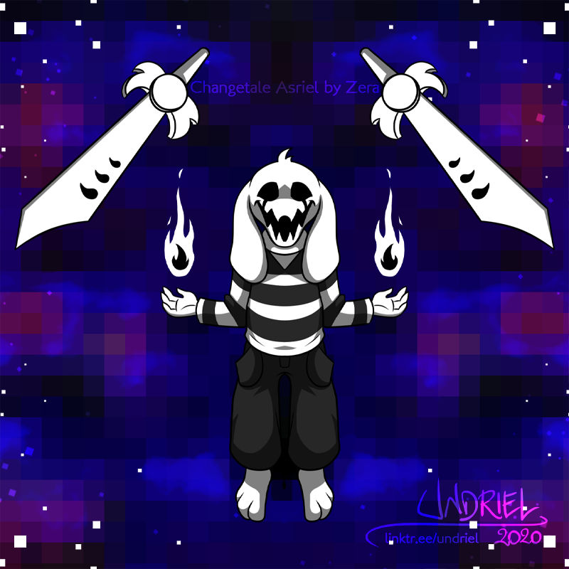 Zera's Changetale Asriel by Undriel on DeviantArt