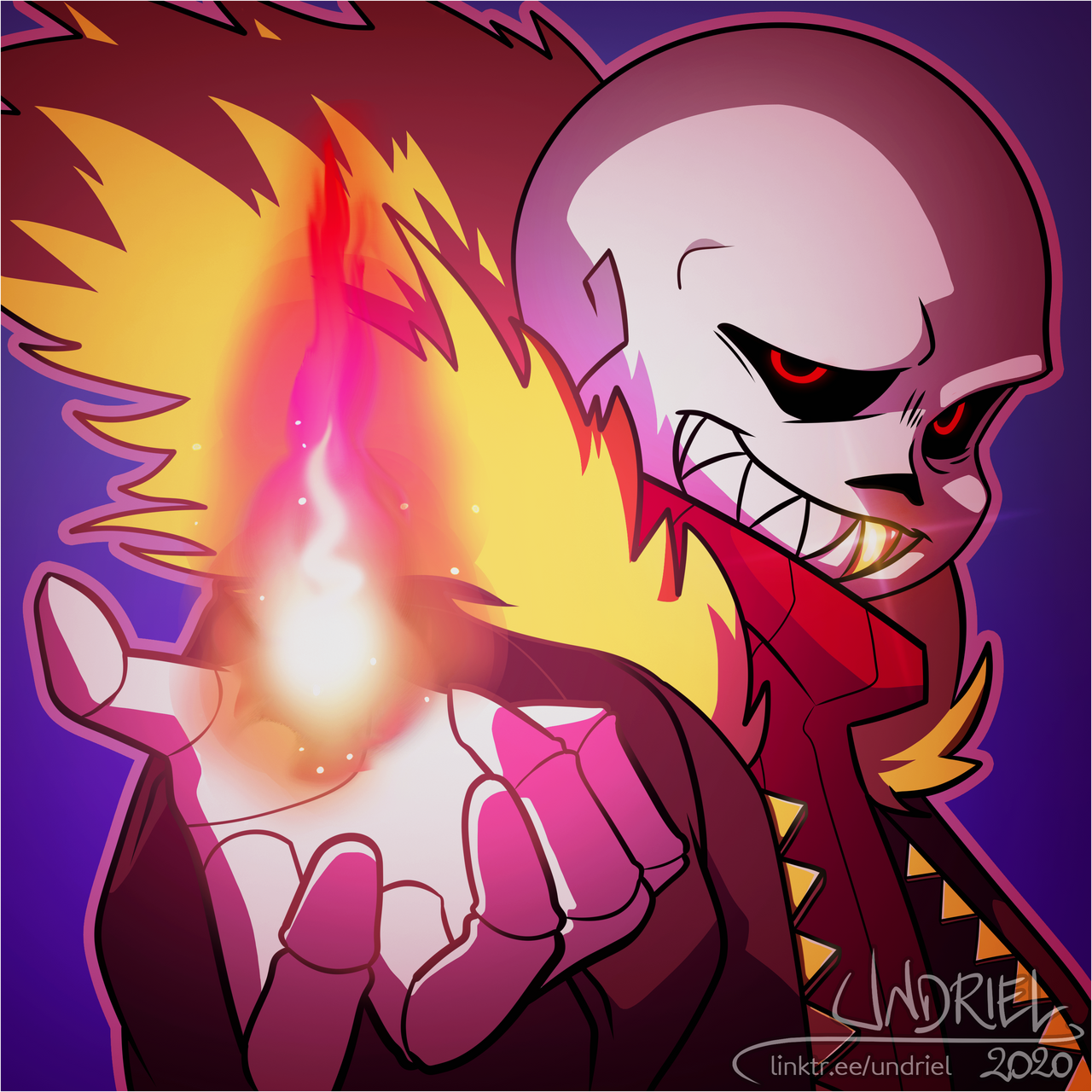 Sharax S Kyotovania Underfell Sans By Undriel On Deviantart