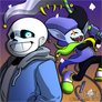 SharaX's Revolvania - Sans and Jevil