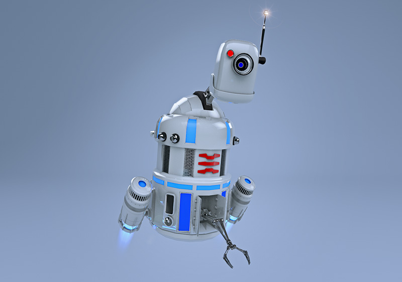 Tool Bot Cinema 4D Robot Character