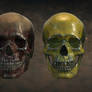 Three Skulls Cinema 4D Substance Painter V-Ray