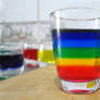 Creating a rainbow in my glass