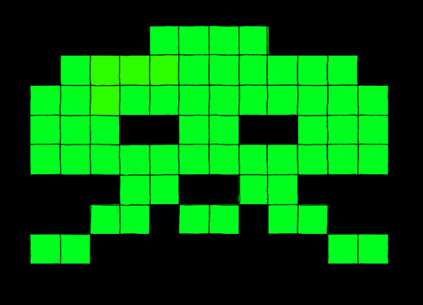 Space invaders: Enemy type 3 by Maleiva on DeviantArt