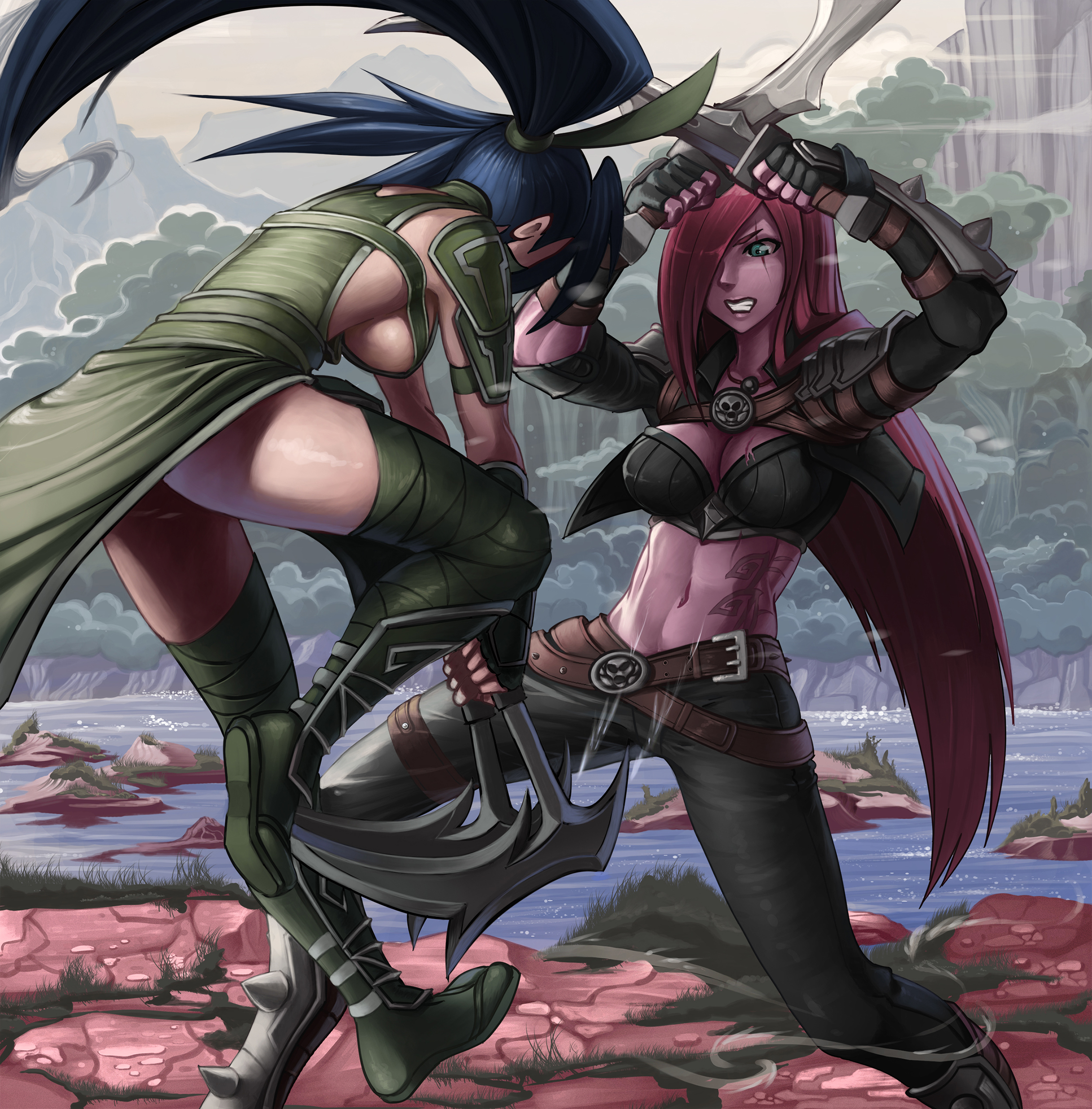 COMMISSION: AKALI vs KATARINA