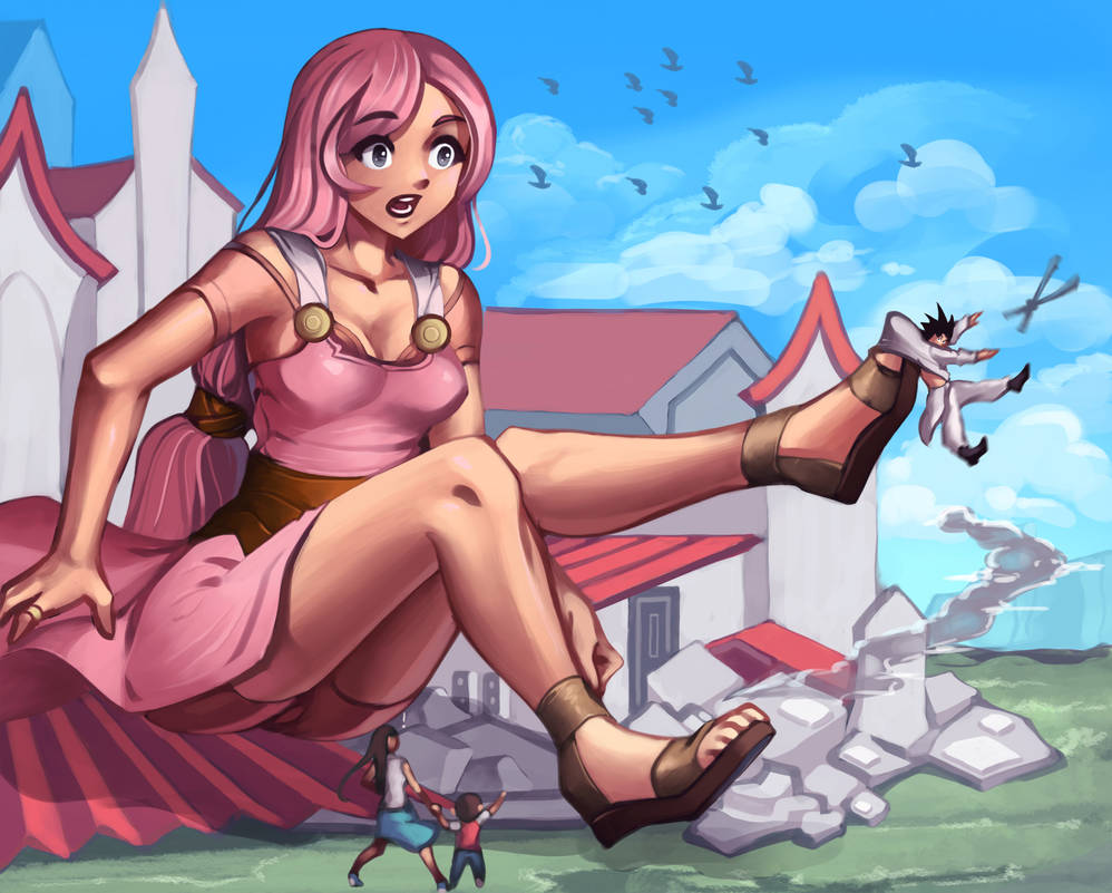 Giantess devil Giantess devil