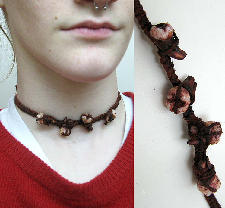 'tooth fairy' necklace